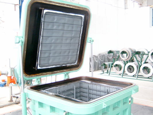 Verticale transformatorwondkern vacuüm gloeioven voor elektrische isolatie
